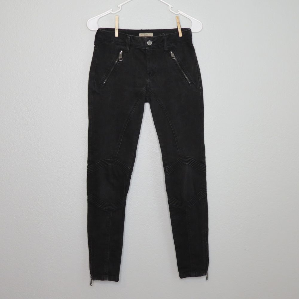 Burberry Black Ankle & Cropped Jeans